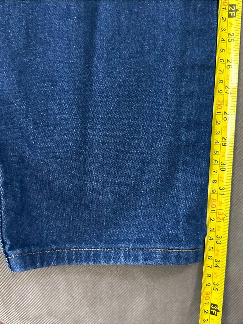Wrangler 936PWD Cowboy Cut Slim Fit Jeans Mens 34x34 Blue Denim Straight Leg